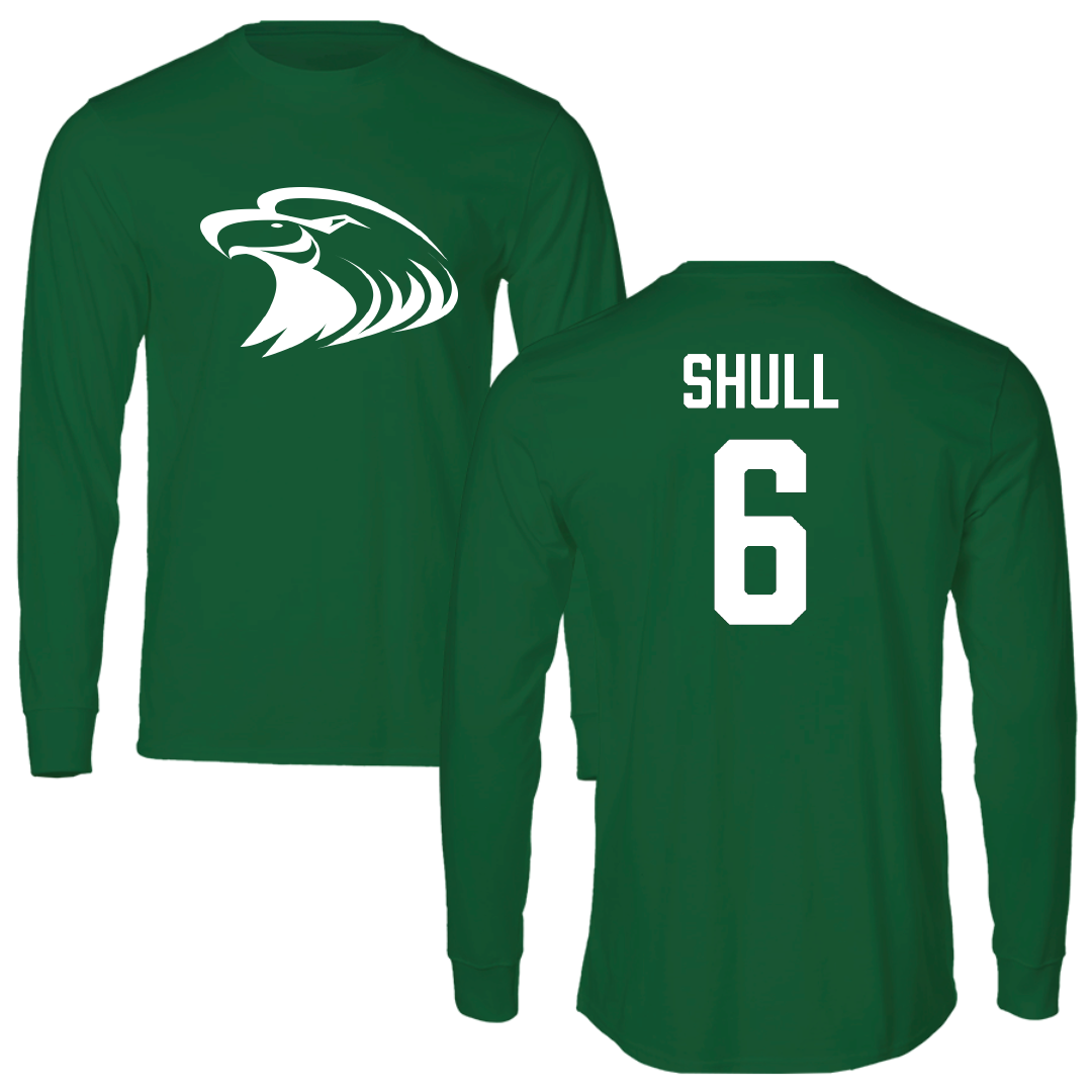 Central Methodist University Baseball Green Long Sleeve - #6 Tyler Shull
