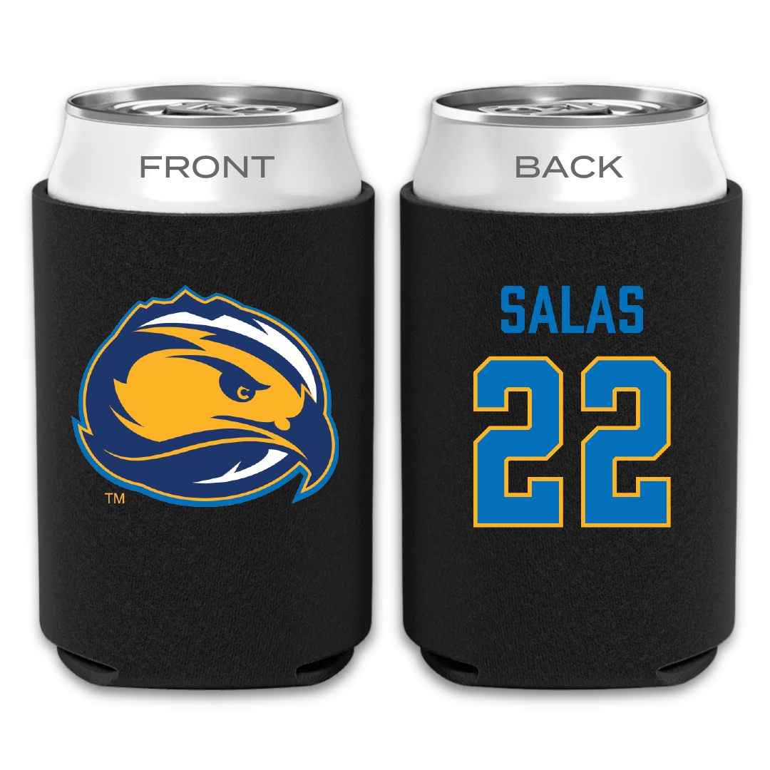 Fort Lewis College Soccer Black Can Cooler - #22 Ashlyn Salas