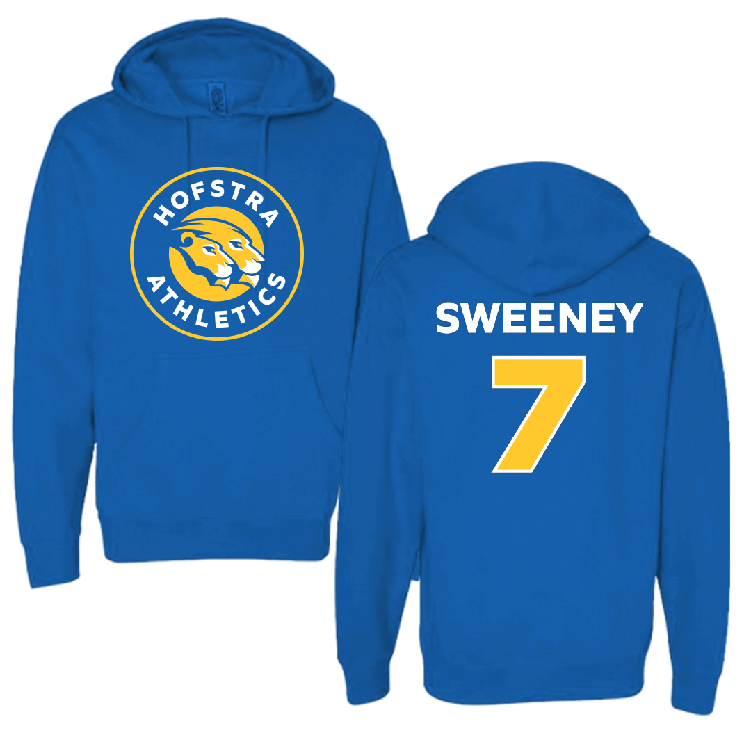 Hofstra University Baseball Blue Hoodie - #7 Michael Sweeney