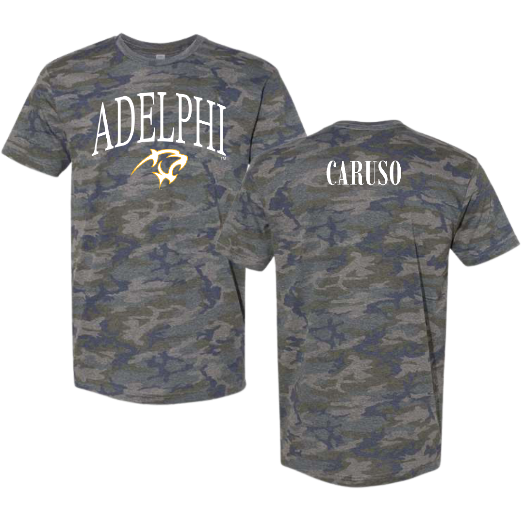 Adelphi University Dance Vintage Camo Tee - Regina Caruso