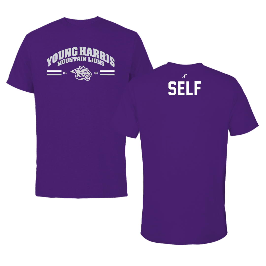 Young Harris College Cheer Purple General Tee - Abrianna Self