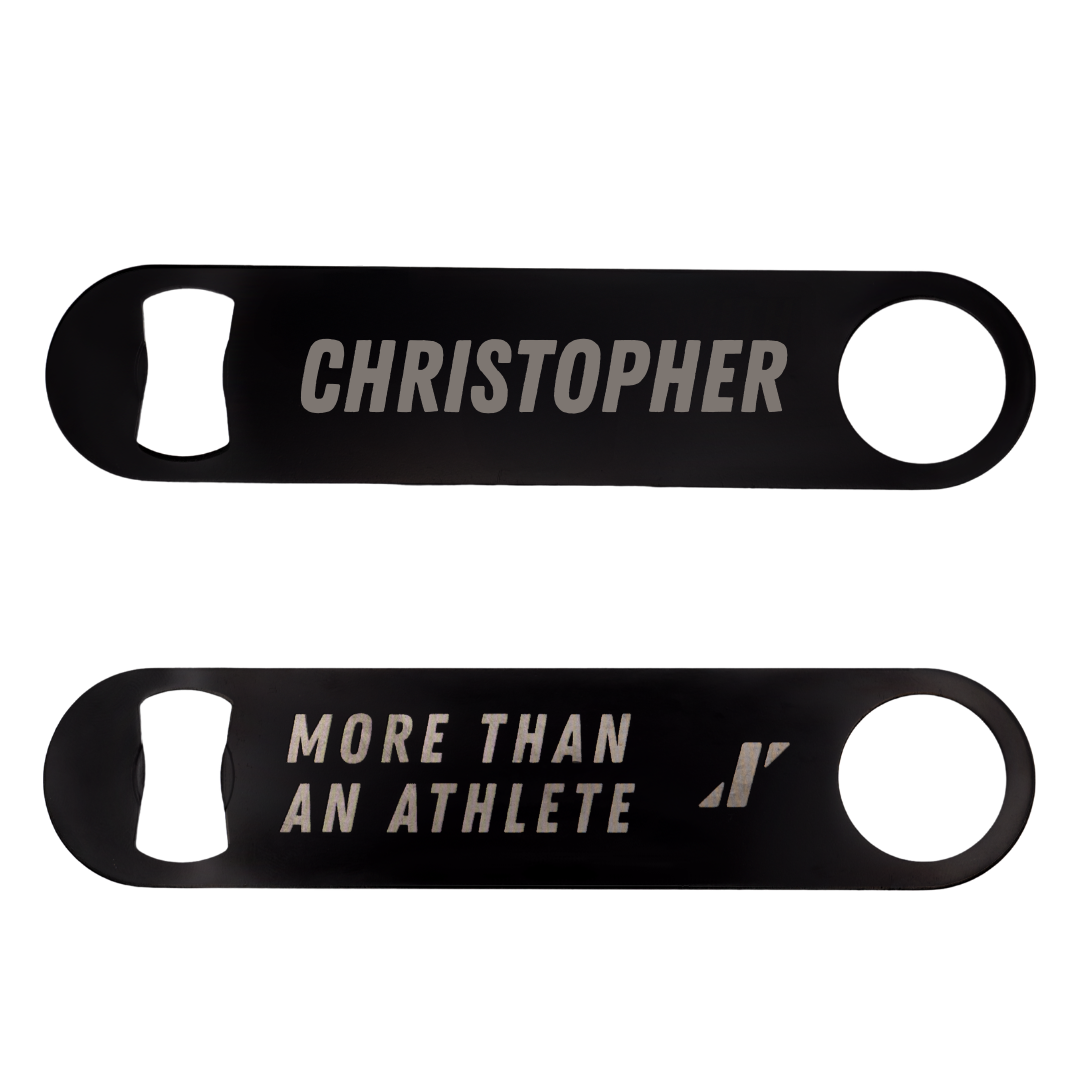 Norfolk State University TF and XC Black Bottle Opener - Jahquan Christopher