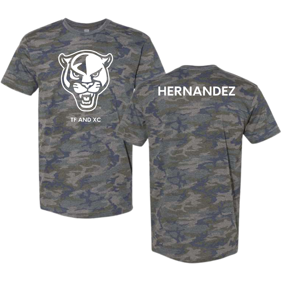 Florida International University TF and XC Vintage Camo Tee - Barbara Hernandez