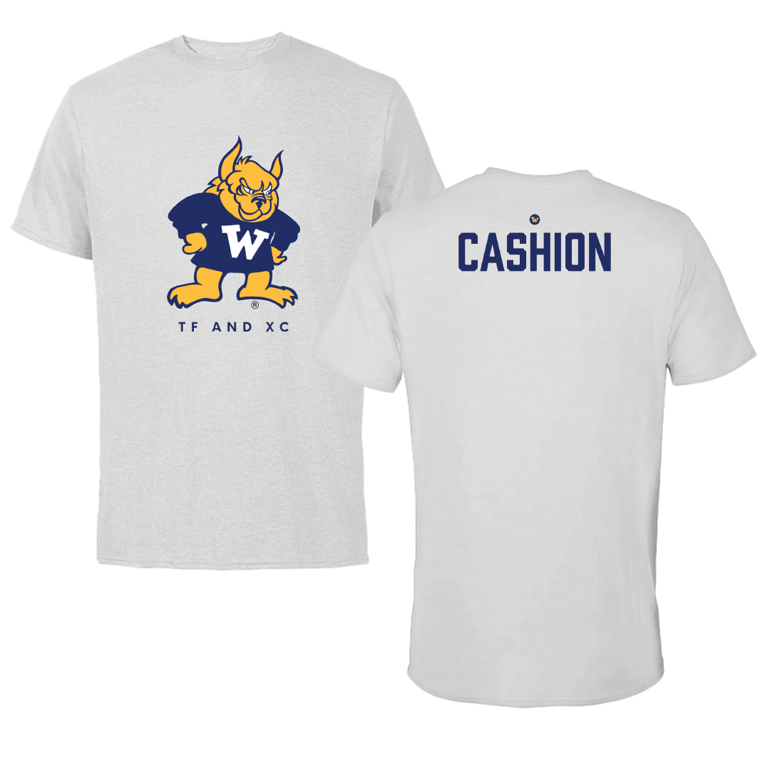 Webster University TF and XC Light Gray Tee - Sophia Cashion