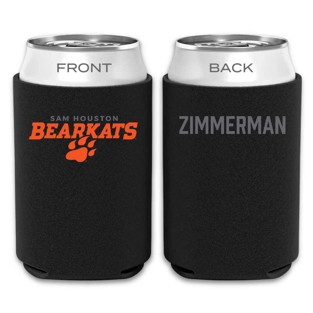 Sam Houston State University TF and XC Black Can Cooler - Zada Zimmerman