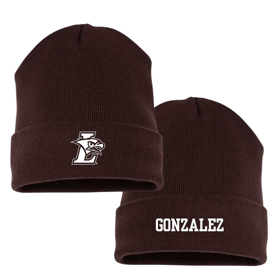 Lehigh University Baseball Brown Beanie - #30 Anthony Gonzalez