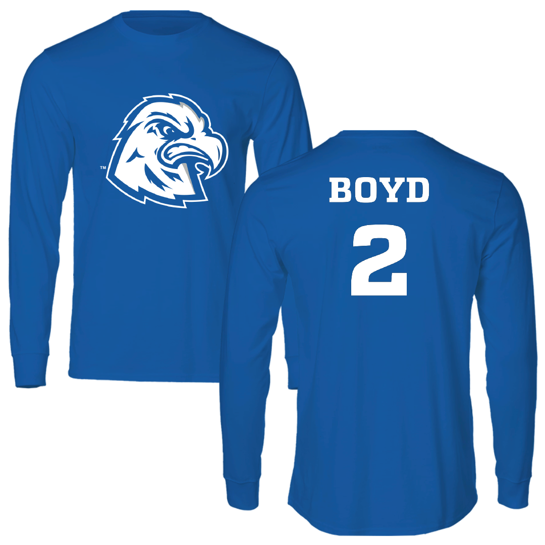 Calhoun Community College Volleyball (W) Blue Performance Long Sleeve - #2 Avery Boyd