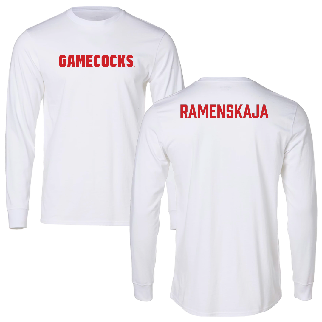 Jacksonville State University Tennis White Long Sleeve - Polina Ramenskaja