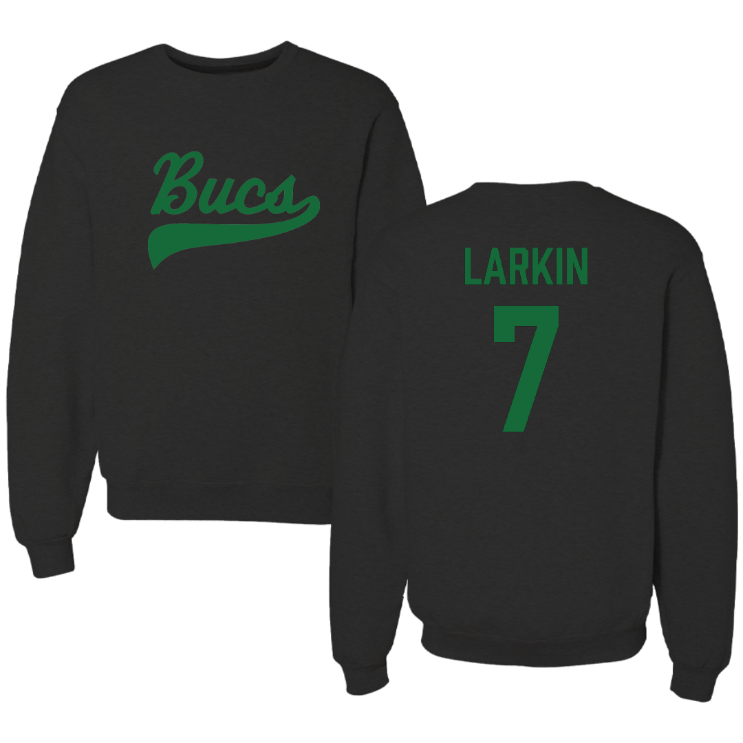 Shelton State Community College Basketball (M) Black Crewneck - #7 King Larkin
