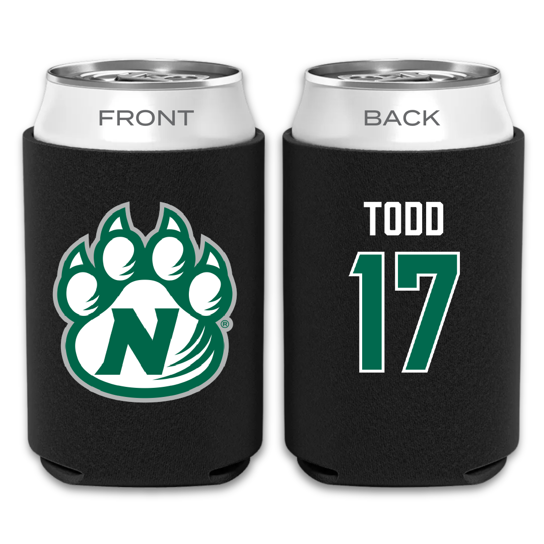 Northwest Missouri State University Softball Black Can Cooler - #17 Curstin Todd