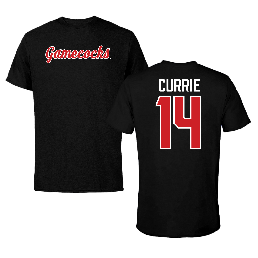 Jacksonville State University Softball Black Performance Tee - #14 Sarah Currie