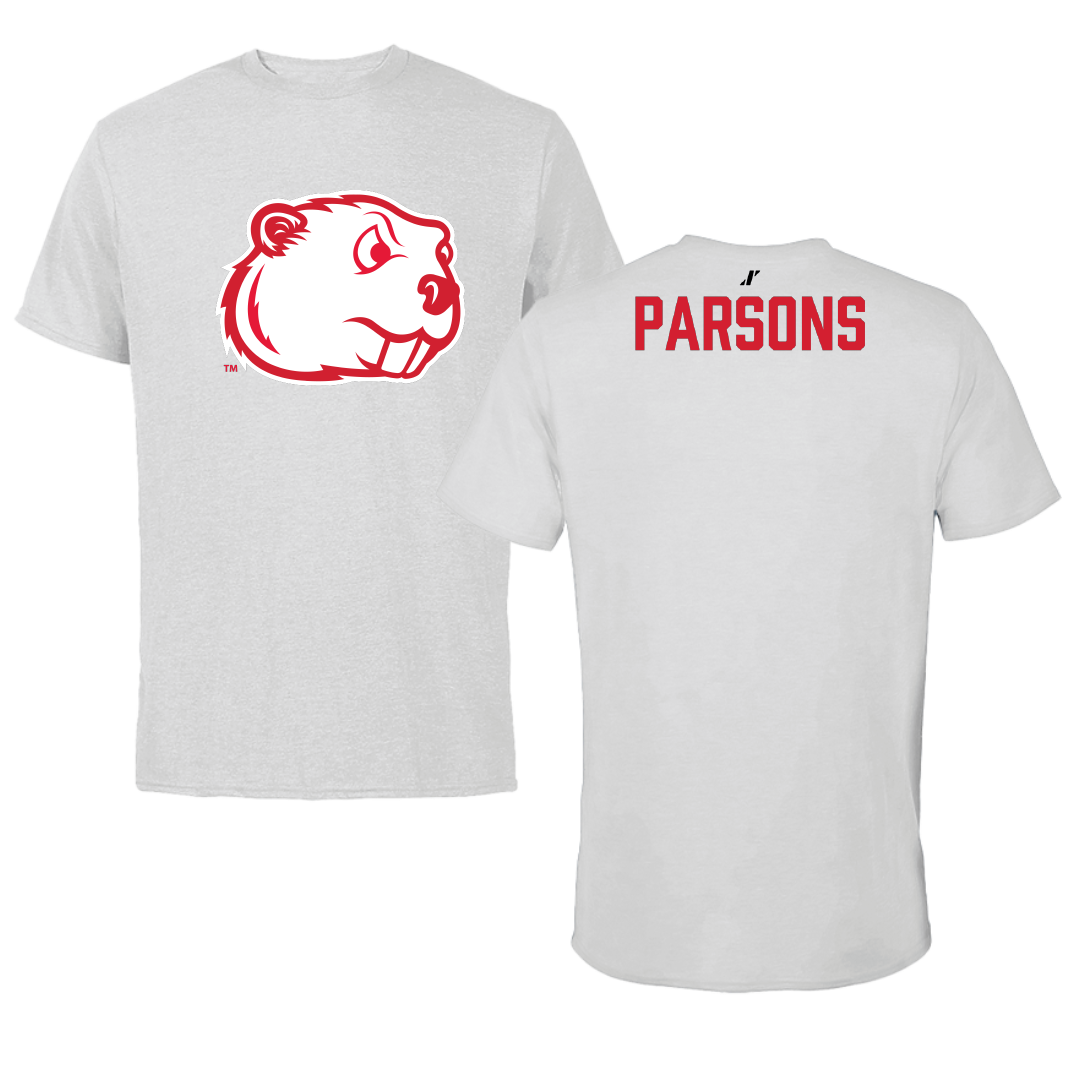 Minot State University Wrestling (W) Light Gray Tee - Chloe Parsons