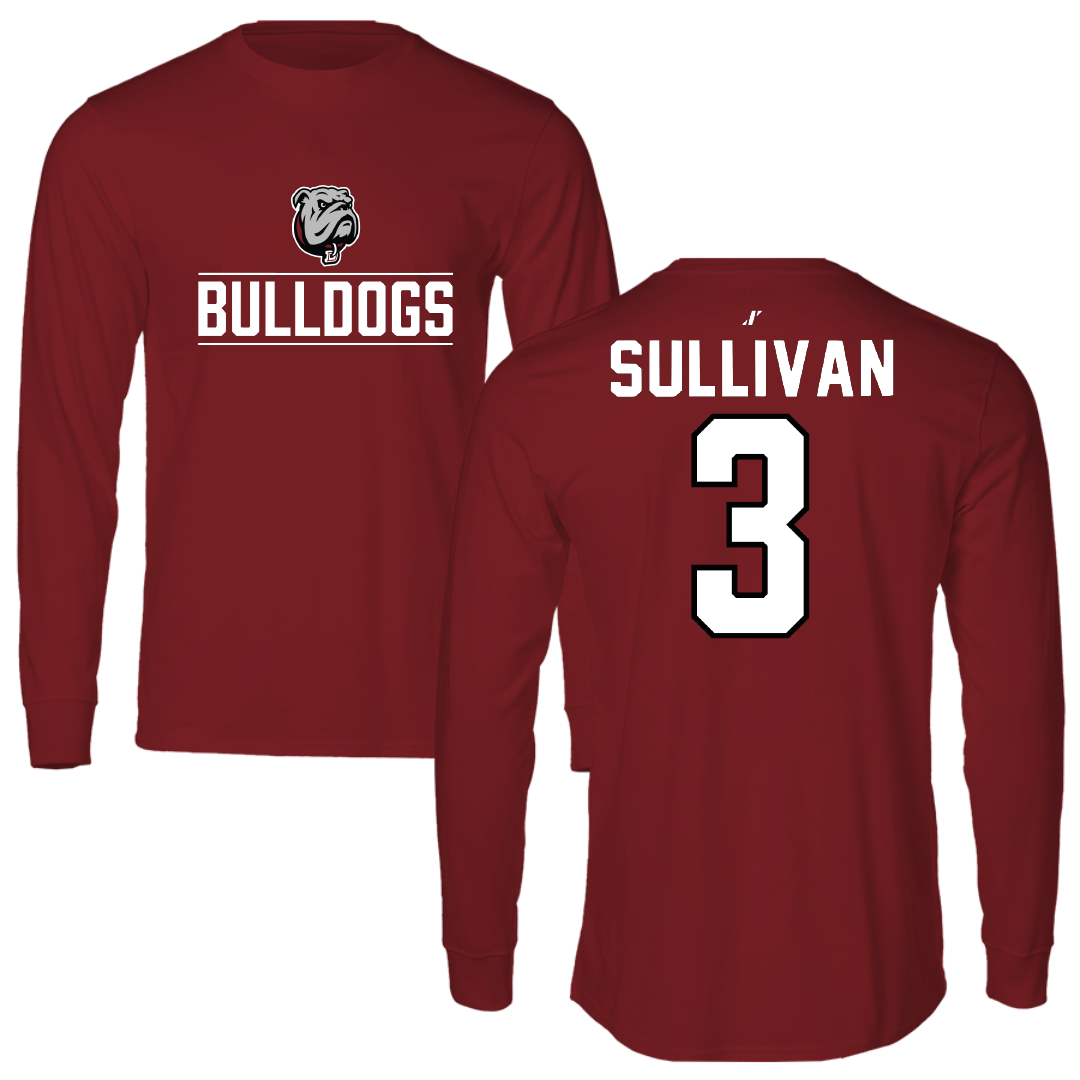 Dean College Volleyball Cardinal General Long Sleeve - #3 Ariella Sullivan
