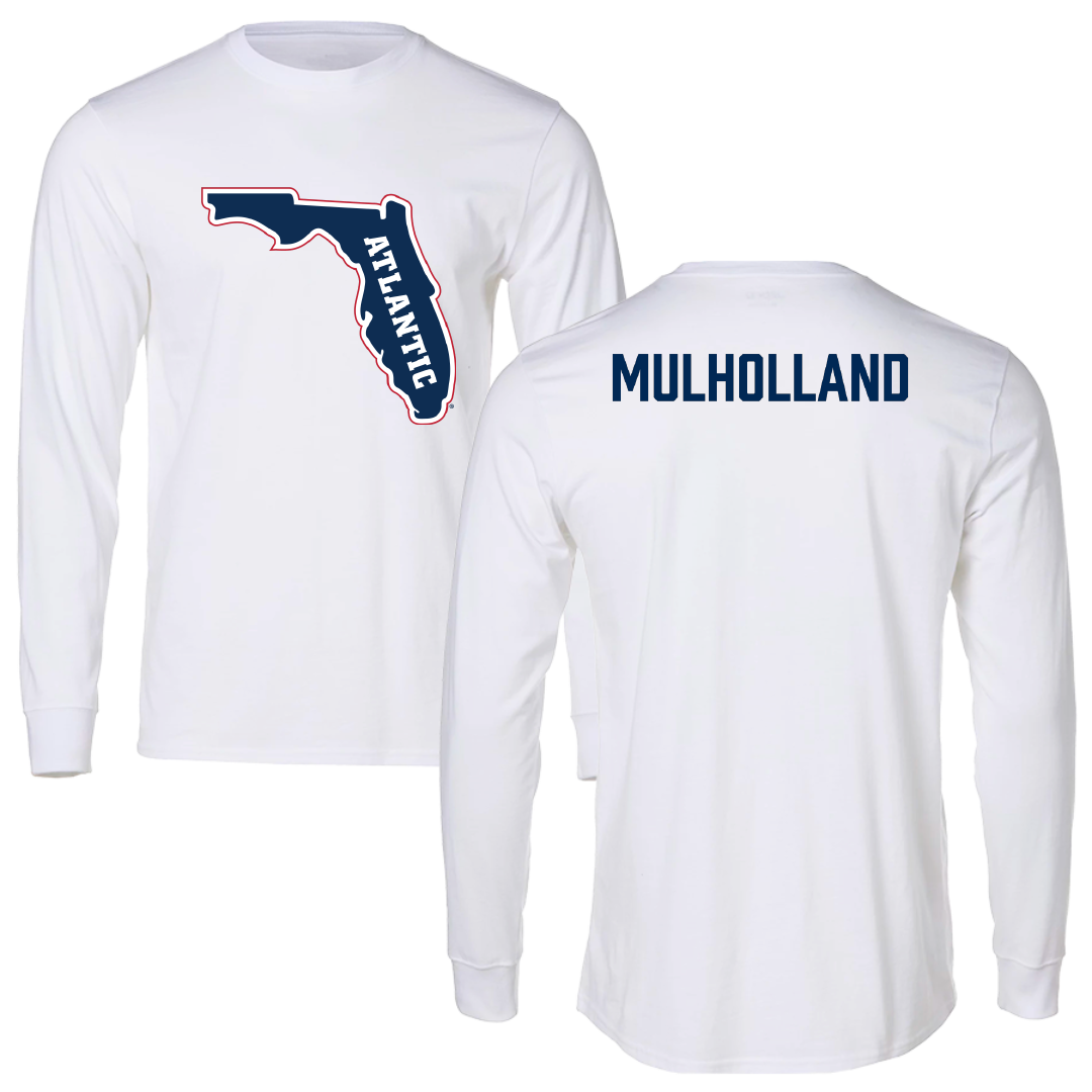 Florida Atlantic University Softball White Long Sleeve - McKenna Mulholland