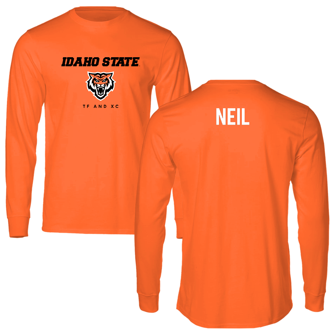 Idaho State University TF and XC Orange Long Sleeve - Nick Neil