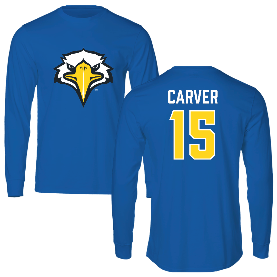 Morehead State University Beach Volleyball Blue Performance Long Sleeve - #15 Lily-Kate Carver