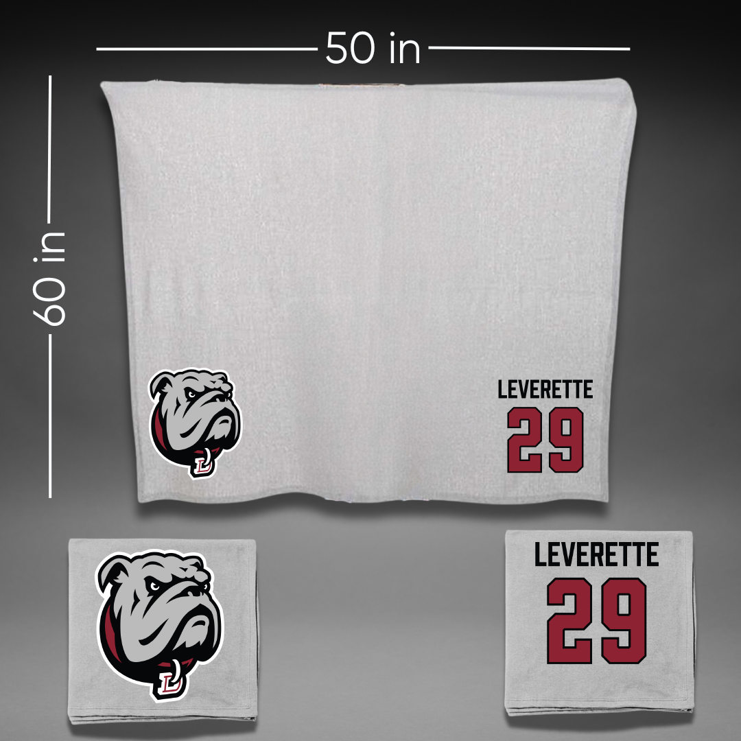 Dean College Football Gray Blanket - #29 Corey Leverette