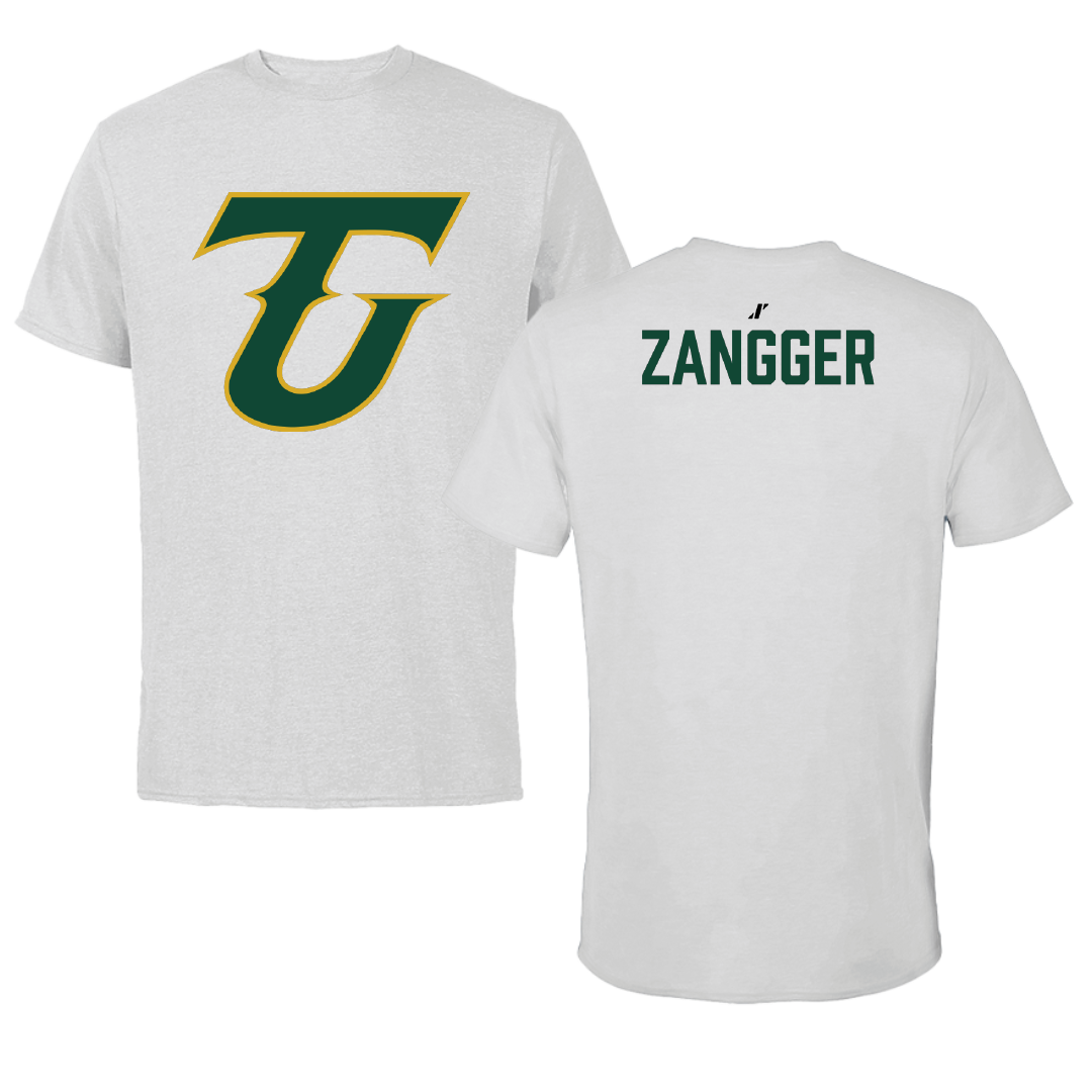 Tiffin University Soccer Light Gray Performance Tee - Kyle Zangger