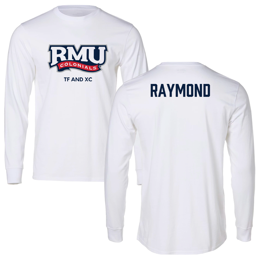 Robert Morris University TF and XC White Long Sleeve - Maddie Raymond