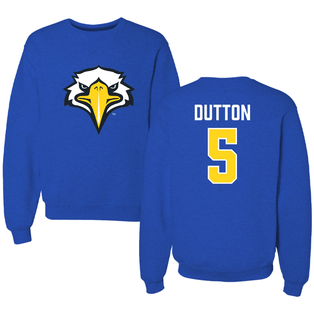 Morehead State University Baseball Blue Crewneck - #5 JJ Dutton
