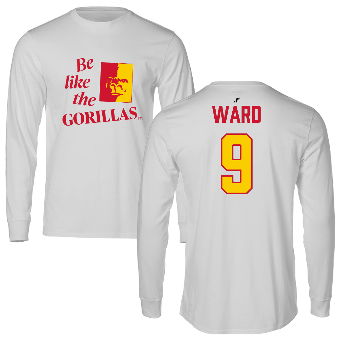 Pittsburg State University Football Light Gray Be Like Us Long Sleeve - #9 Spencer Ward