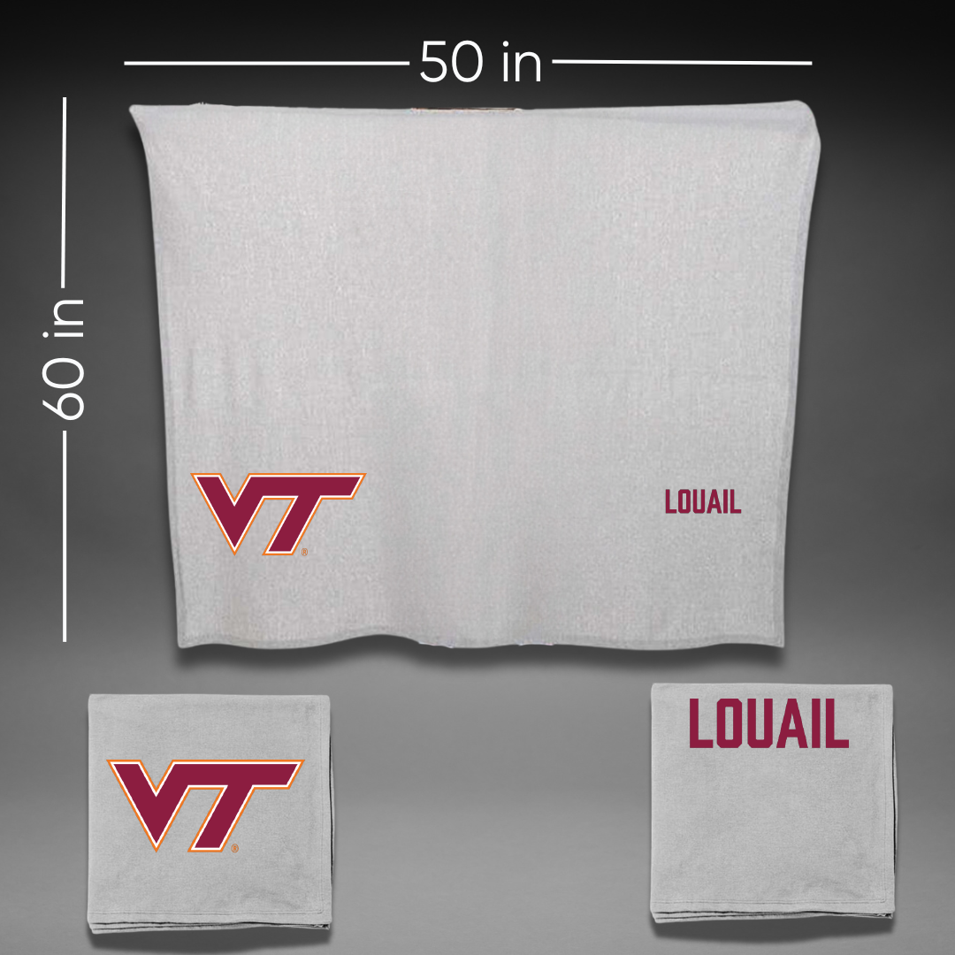 Virginia Tech Dance Gray Blanket - Maya Louail