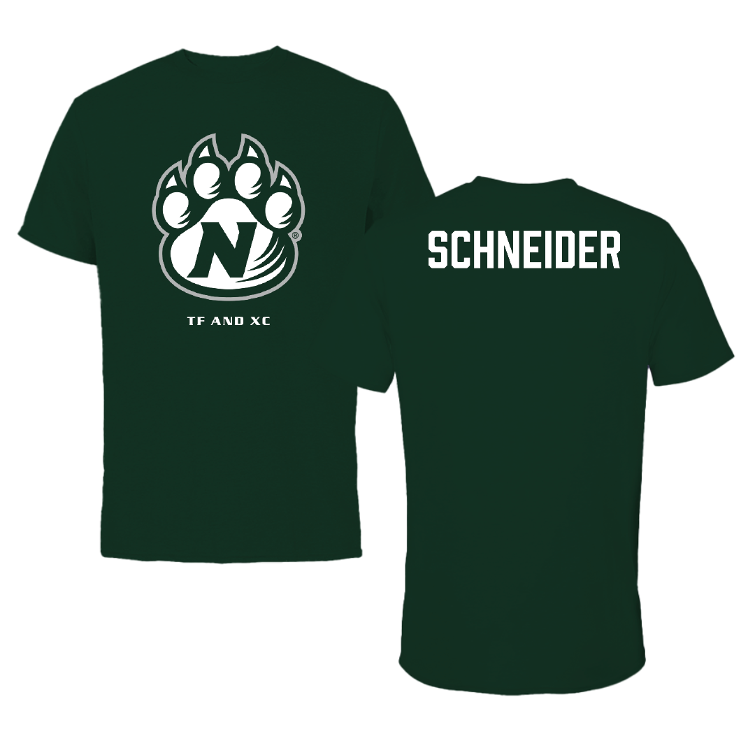 Northwest Missouri State University TF and XC Forest Green Mascot Tee - Kate Schneider