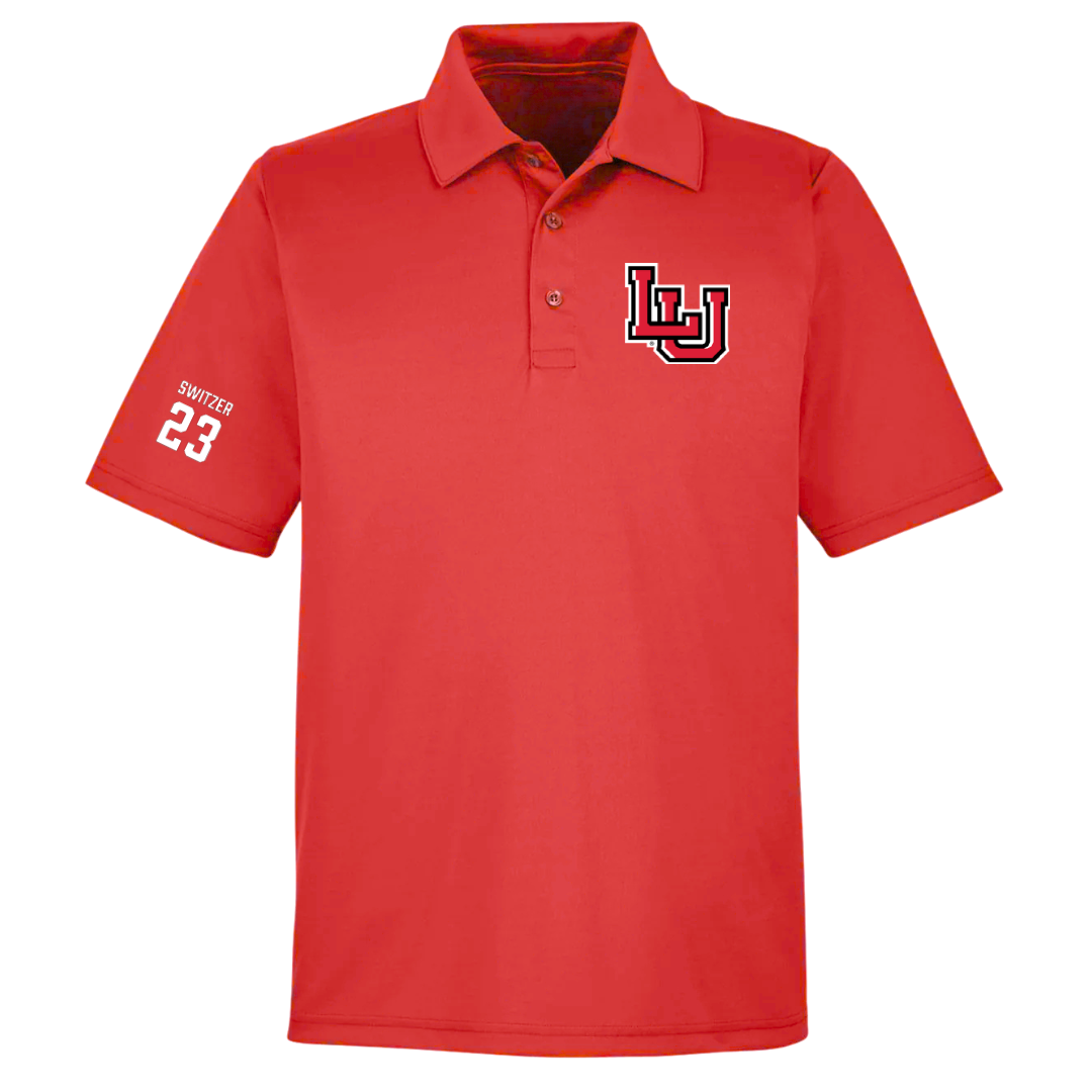 Lamar University Soccer (W) Red Polo - #23 Anneliese Switzer