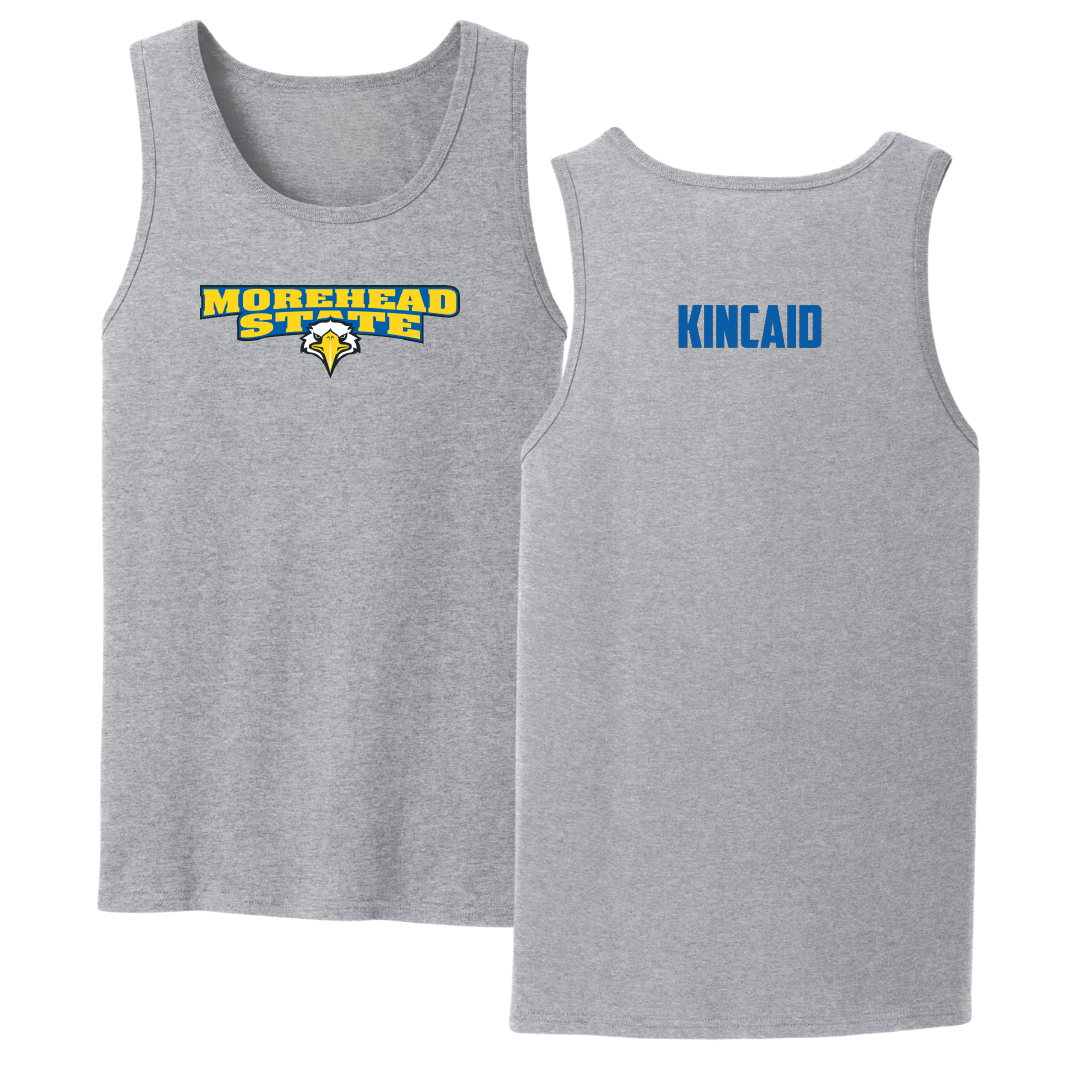 Morehead State University Cheer Sport Gray Tank Top - Kaden Kincaid