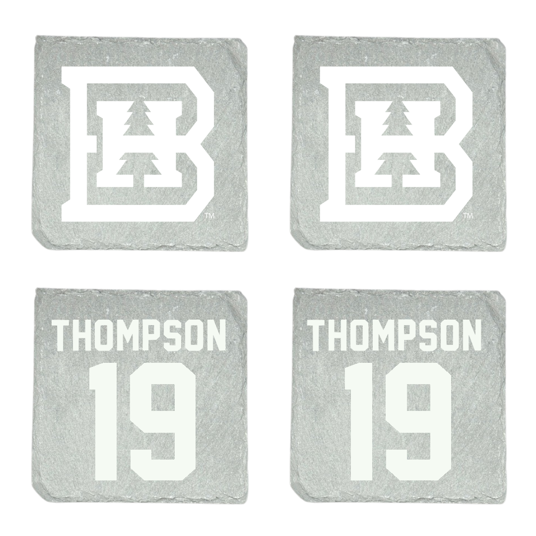Black Hills State University Volleyball (W) Stone Coaster (4 Pack)  - #19 Keira Thompson