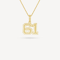 Gold Presidents Pendant and Chain - #61 Austin Freud