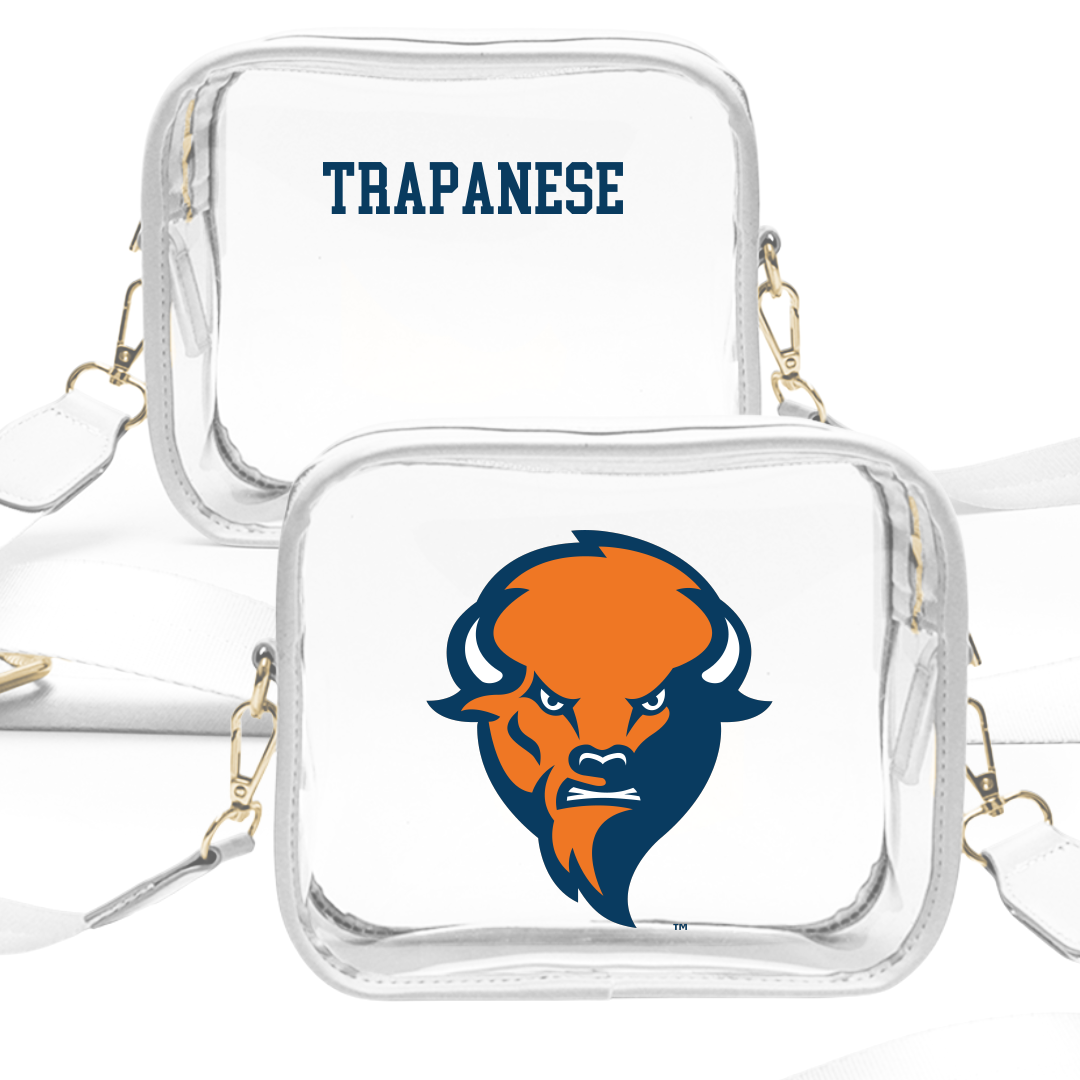 Bucknell University Cheer White Clear Stadium Bag - Jordyn Trapanese