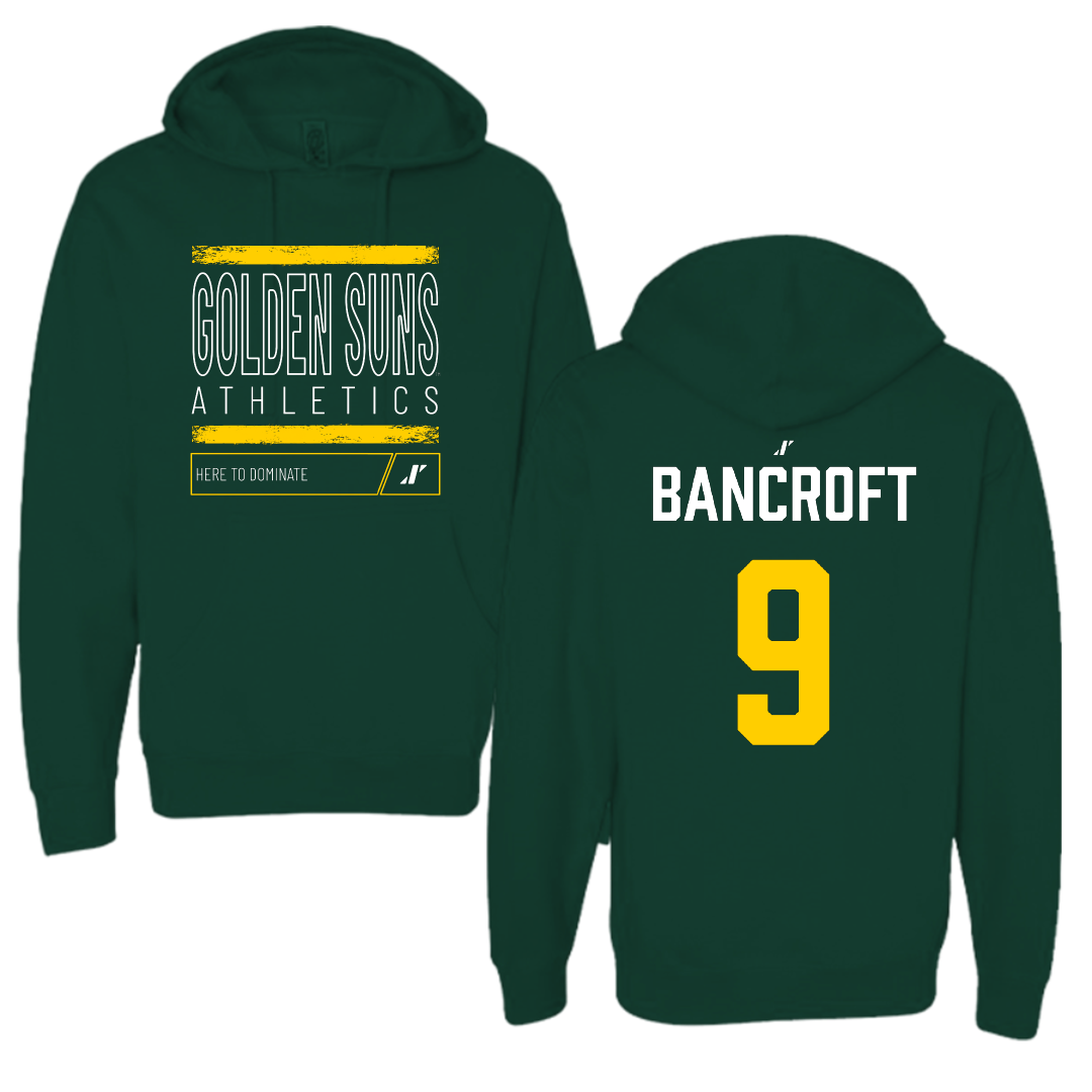 Arkansas Tech University Softball Forest Green Dominate GS Hoodie - #9 Brinly Bancroft
