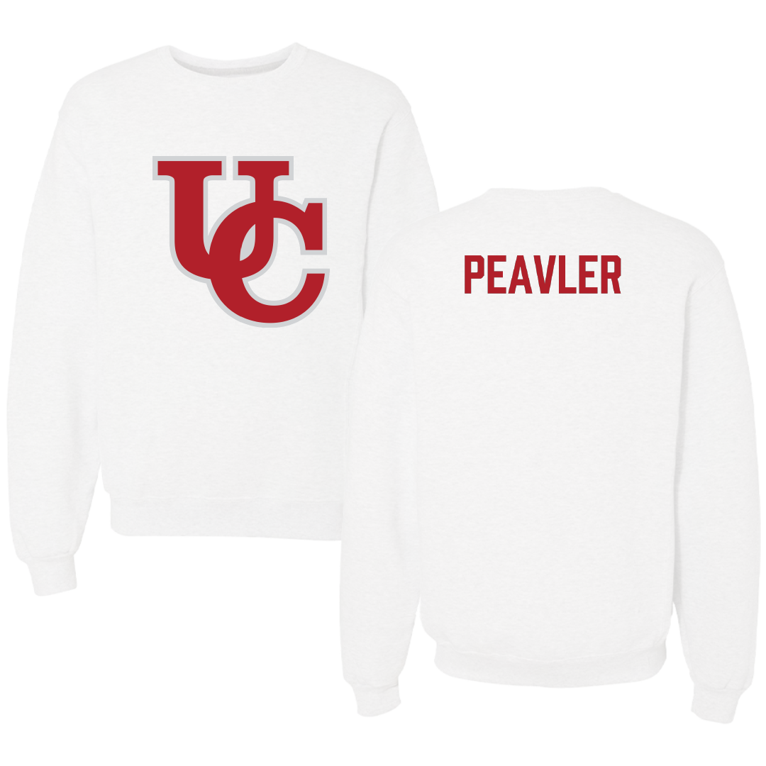 University of the Cumberlands TF and XC White Crewneck - Kelsie Peavler