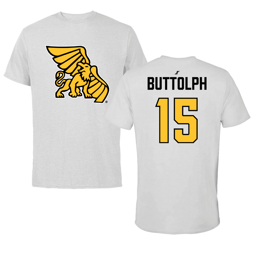 Missouri Western State University Soccer Light Gray Tee - #15 Brookelyn Buttolph