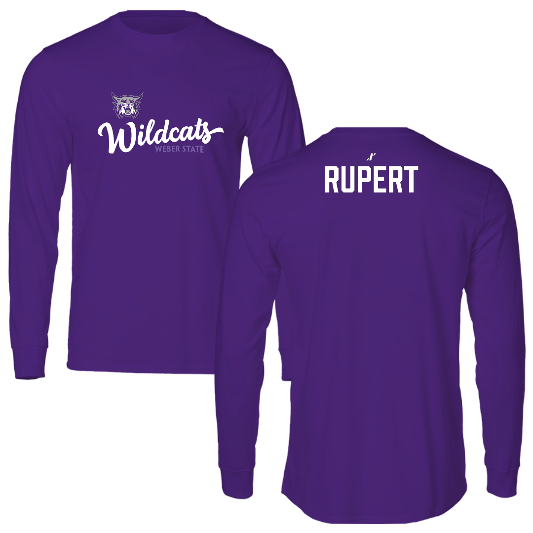 Weber State University Cheer Purple General Performance Long Sleeve - Gillian Rupert