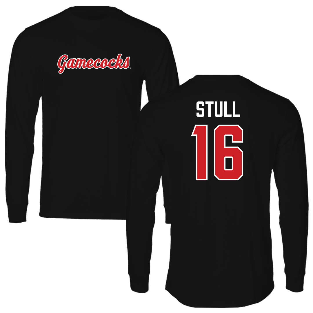 Jacksonville State University Bowling (W) Black Performance Long Sleeve - #16 Kaitlyn Stull