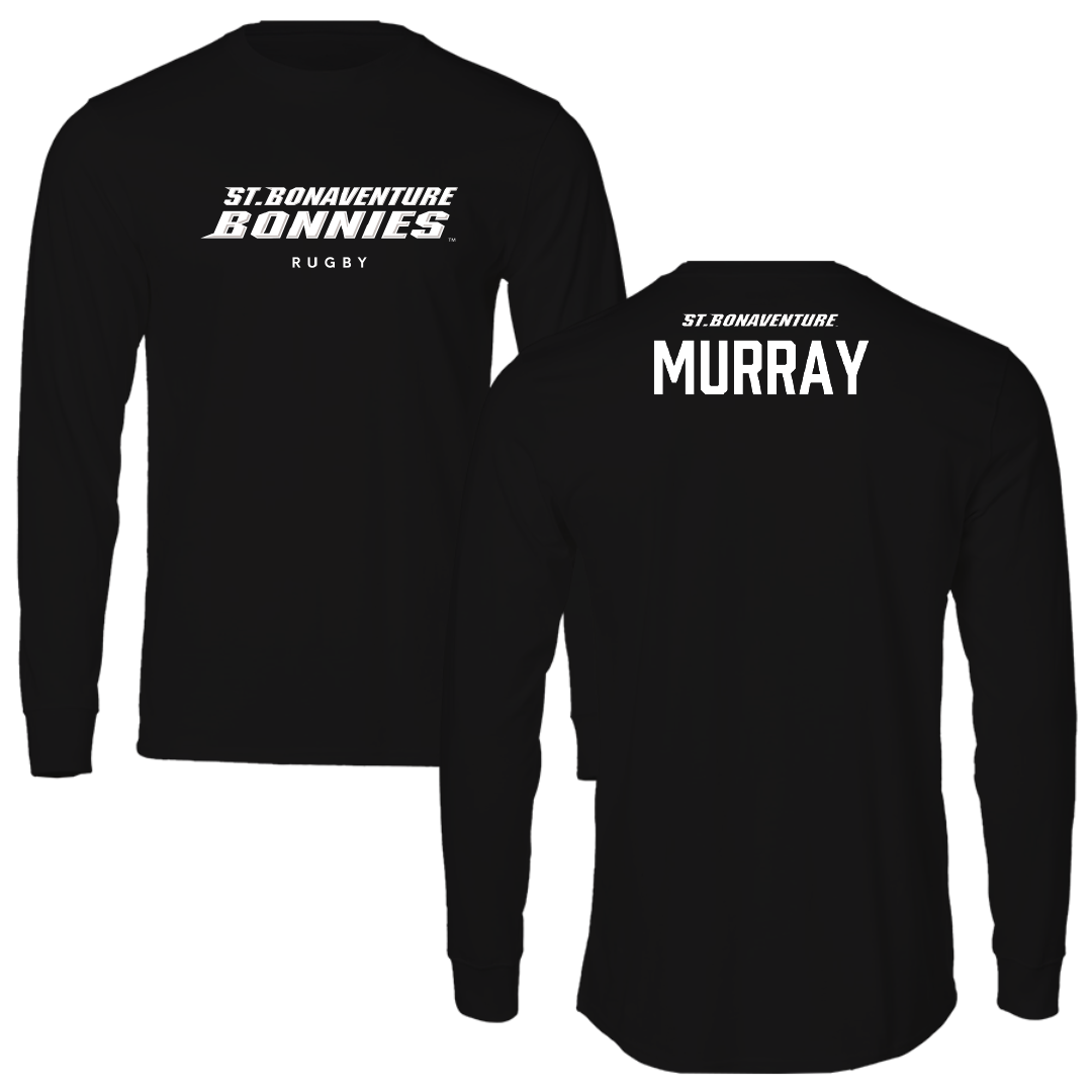 St. Bonaventure University Rugby (M) Black Long Sleeve - Liam Murray