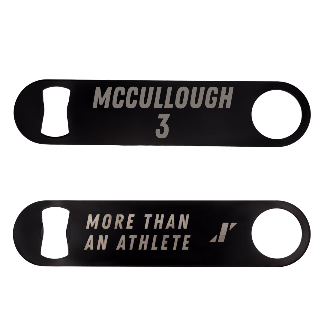 Basketball (M) Black Bottle Opener - #3 Jett McCullough