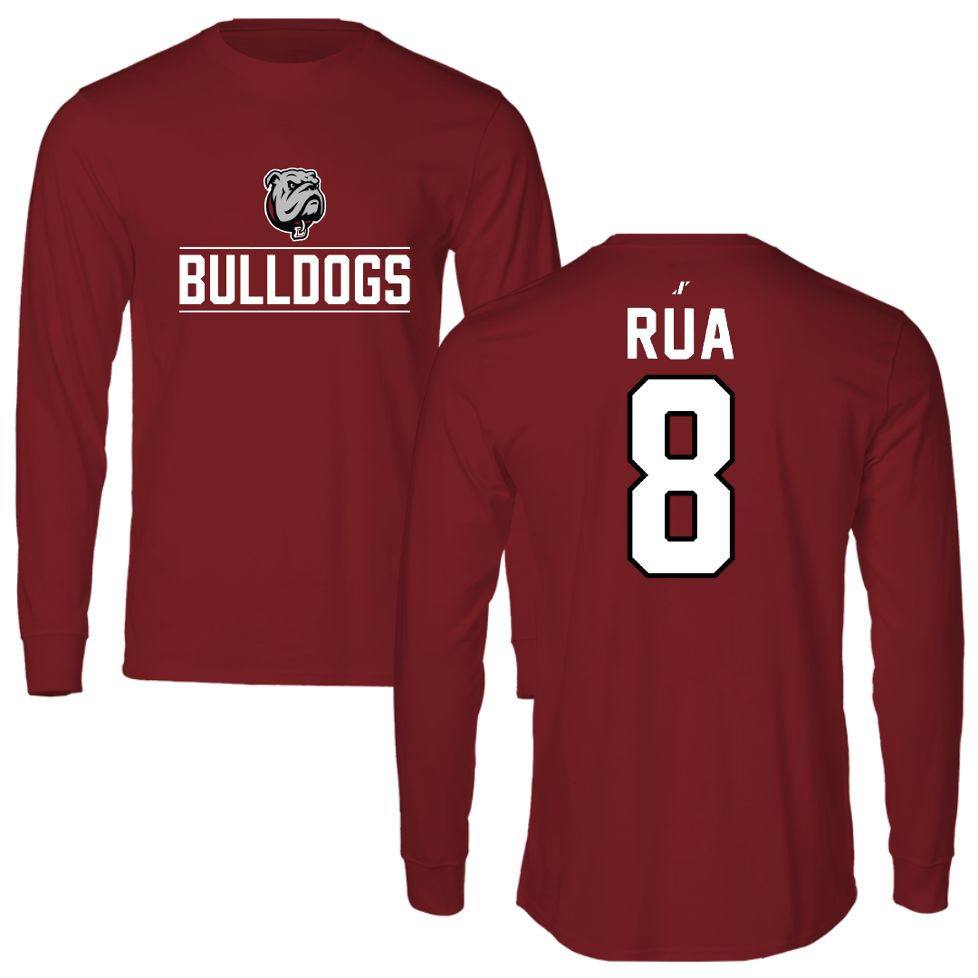 Dean College Volleyball Cardinal General Long Sleeve - #8 Mason Rua