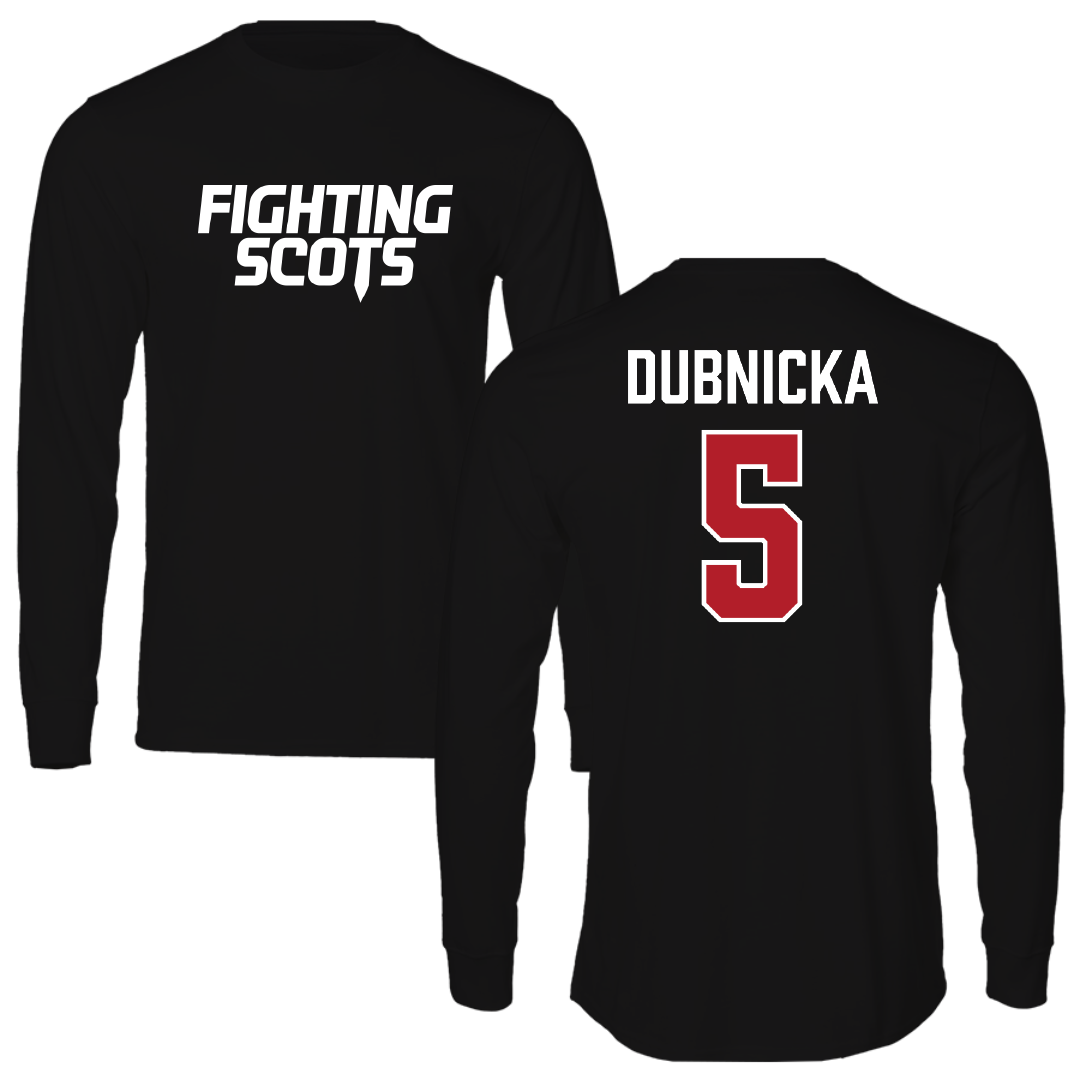 PennWest Edinboro Soccer (W) Black Long Sleeve - #5 Noelle Dubnicka