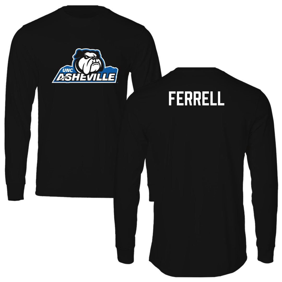 University of North Carolina-Asheville TF and XC Black Long Sleeve - Kellan Ferrell