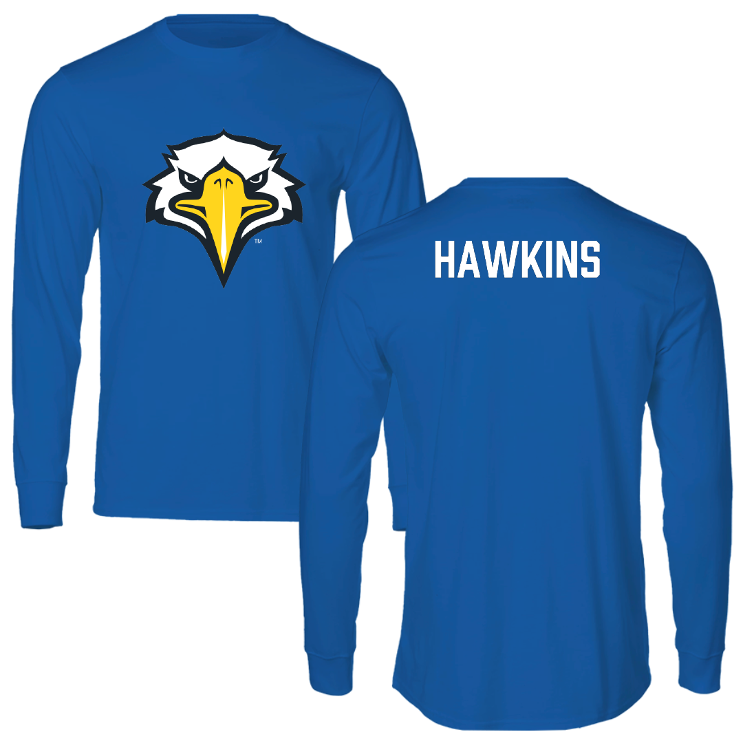 Morehead State University TF and XC Blue Long Sleeve - AJ Hawkins