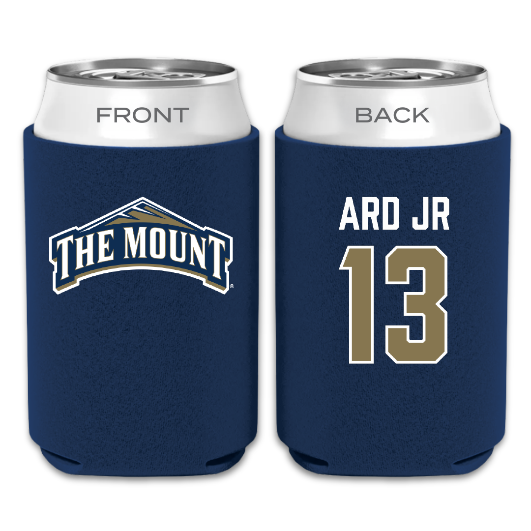 Mount St. Mary's University Basketball Navy Can Cooler - #13 Terrell Ard Jr