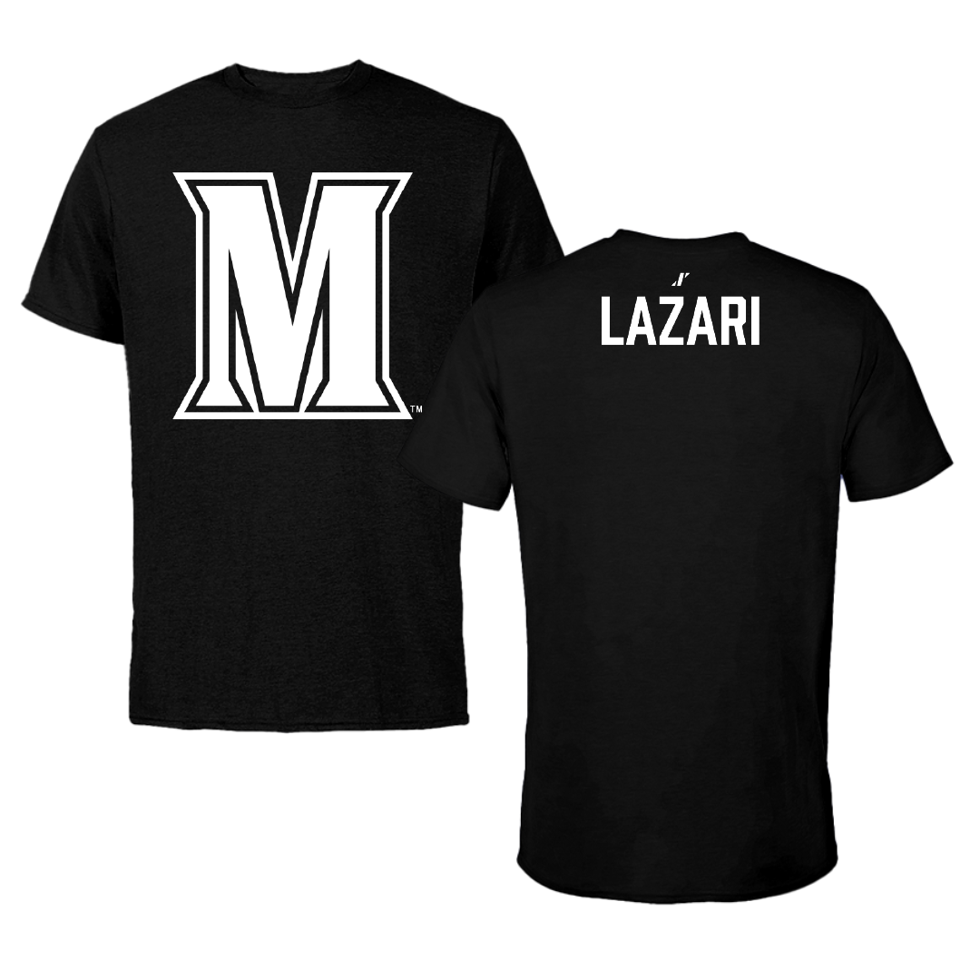 Mount St. Mary's University Swimming & Diving Black Tee - Christina Lazari