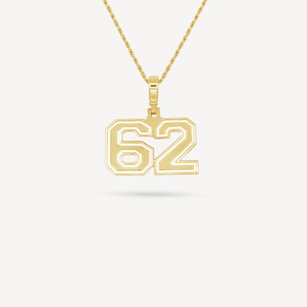 Gold Presidents Pendant and Chain - #62 Braylon Ardner