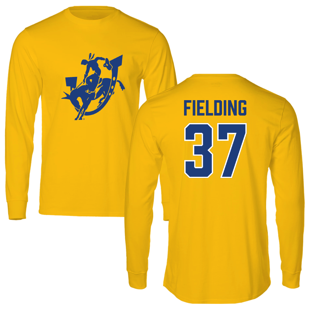 Southern Arkansas University Baseball Gold Performance Long Sleeve - #37 Wyatt Fielding
