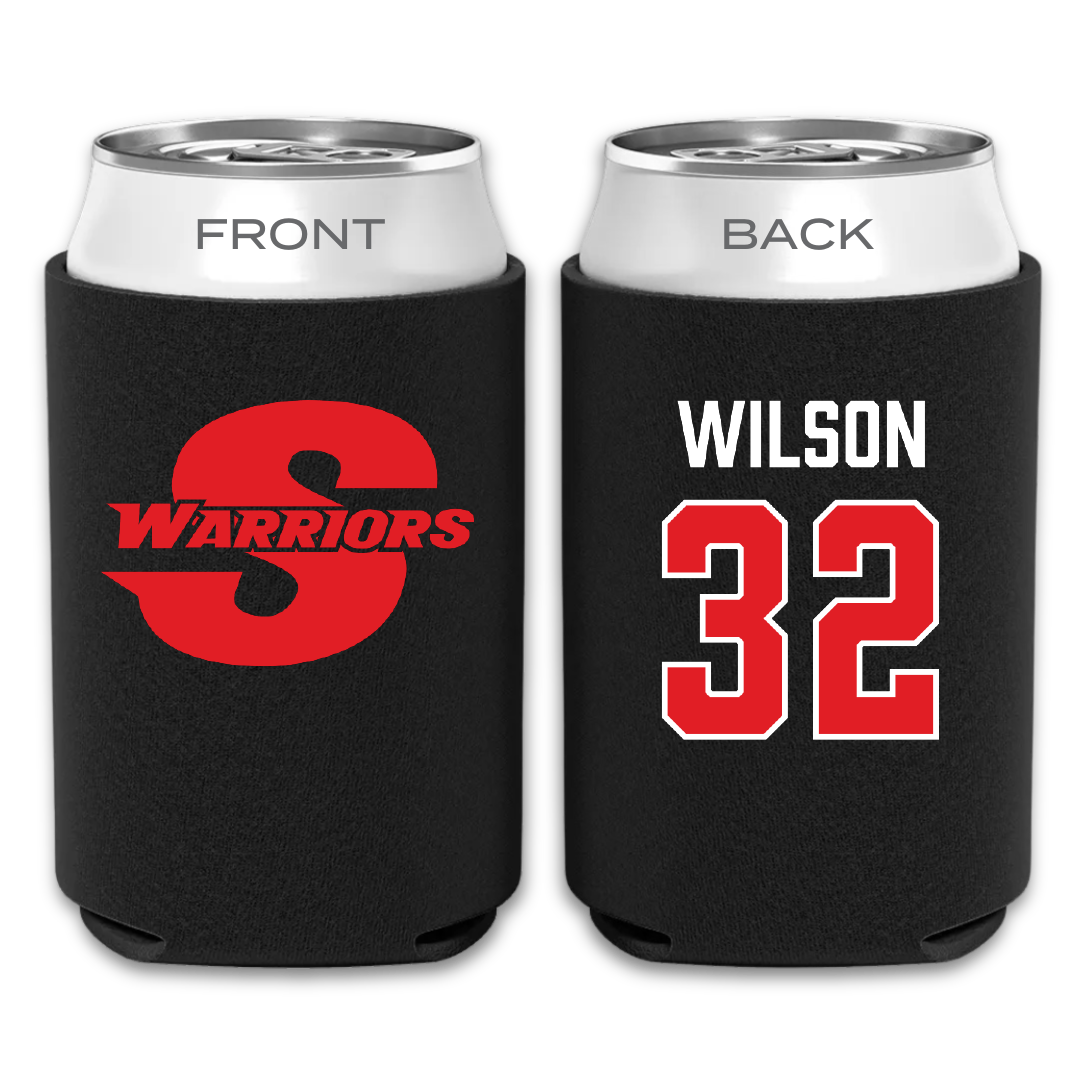 Stanislaus State Baseball Black Can Cooler - #32 Chase Wilson