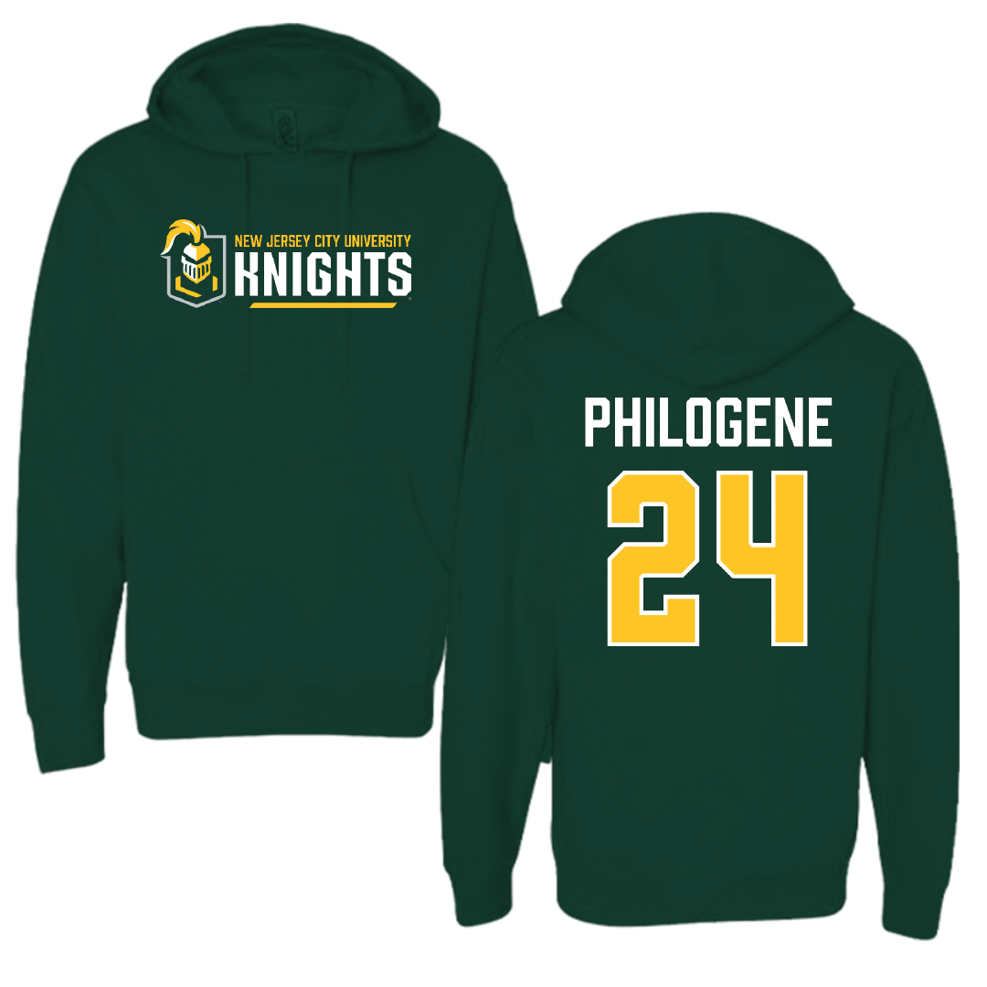 New Jersey City University Basketball (M) Forest Green General Hoodie - #24 Mekhi Philogene