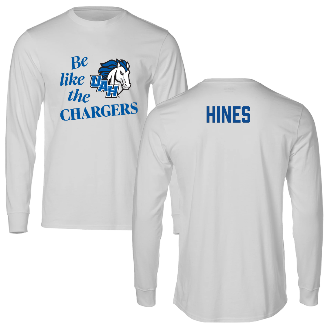 Huntsville TF and XC Light Gray Be Like Us Performance Long Sleeve - Deja Hines
